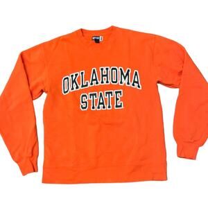 90s Oklahoma State University Crewneck Orange Sweatshirt Sz Small Unisex NCAA
